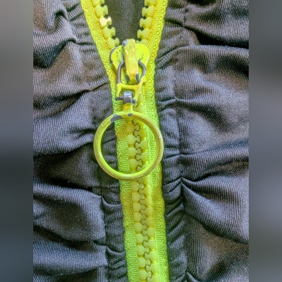 Hard Candy Sport XL 15-17 black and lime jacket - Picture 10 of 12